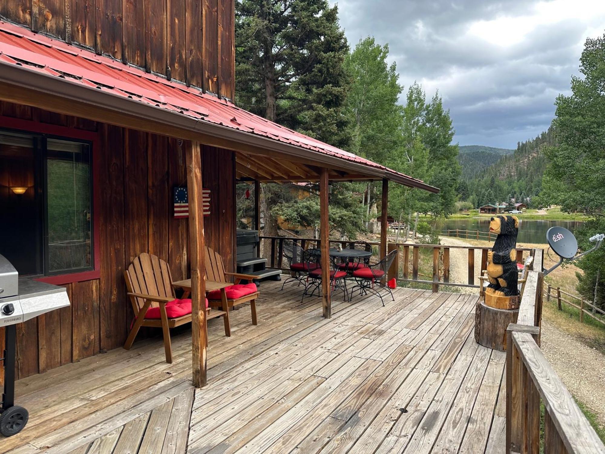 Miners Cabin In Bitter Creek Villa Red River Exterior foto